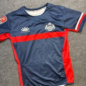 New England Free Jacks Rugby Jersey XL Blue Paladin Training Shirt Athletic MLR
